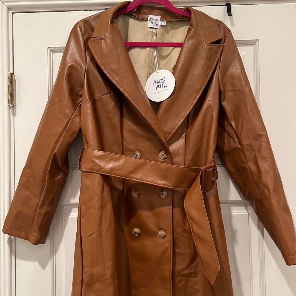 PRINCESS POLLY TRENCH COAT NEW WITH TAGS NWT